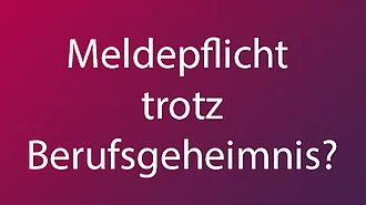 Meldepflicht Rechtsanwalt Verschiwegenheit Meldepflicht Rechtsanwalt Verschiwegenheit