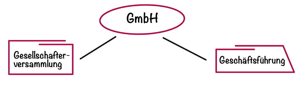 GmbH-Gesellschafterversammlung und Geschäftsführung Organe der GmbH sind die Gesellschafterversammlung die Geschäftsführung.