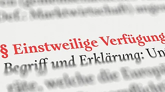 Einstweilige Verfügung im Zivilprozess einstweilige Verfügung