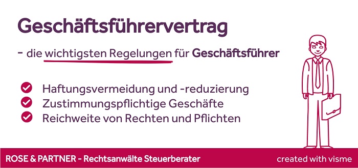 Geschäftsführervertrag