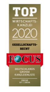 Top Kanzlei im Gesellschaftrecht Focus Spezial