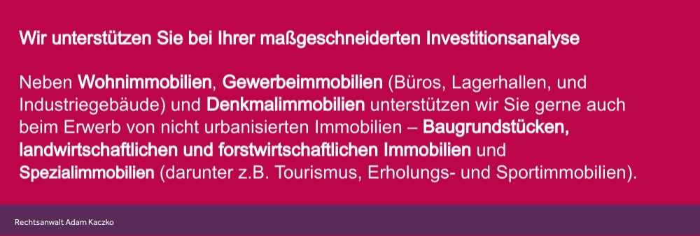 Immobilie in Polen kaufen Investitionsanalyse beim Immobilienkauf in Polen