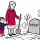 Eine Mutter möchte für Kind klären, ob ein verstorbener Mann der Vater ist.