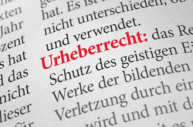 Urheberrecht Definition im Wörterbuch