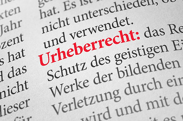 Urheberrecht Definition im Wörterbuch