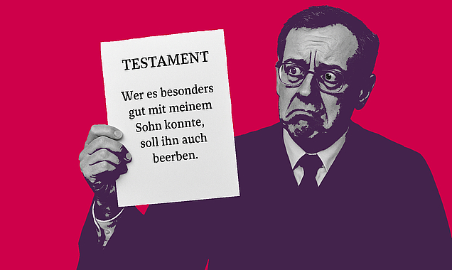 Der Nachlassrichter ist ratlos bei einem Testament, dass ungenau formuliert ist.