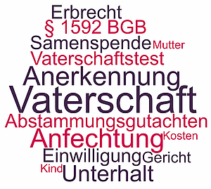 Themen und Begriffe rund um die Anerkennung der Vaterschaft