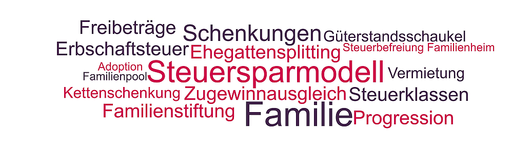 Begriffe und Themen rund um die Familie als Steuersparmodell