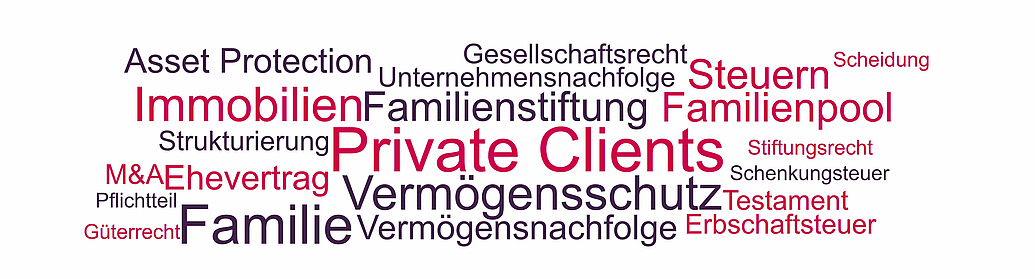 Private Clients - Beratung für vermögende Personen Begriffe und Themen rund um Private Clients