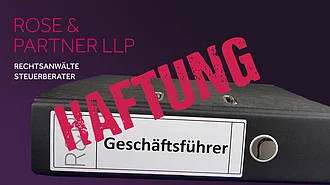 Haftung Scheingeschäftsführer GmbH