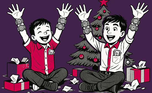 Mit Luxusgeschenken an die Kinder Vermögen schützen