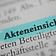 Akteneinsicht