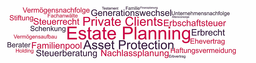 Estate Planning, Berater und Anwalt Estate Planning - Begriffe rund um die Nachfolgeplanung und den Vermögensschutz