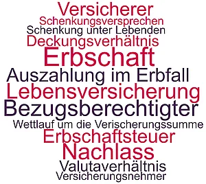 Begriffe rund um die Lebensversicherung in der Erbschaft
