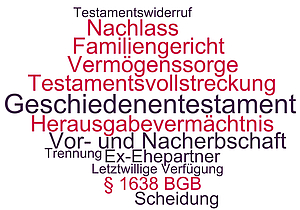 Themen und Begriffe im Geschiedenentestament