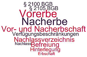 Themen und Begriffe rund um die Vorerbschaft und Nacherbschaft
