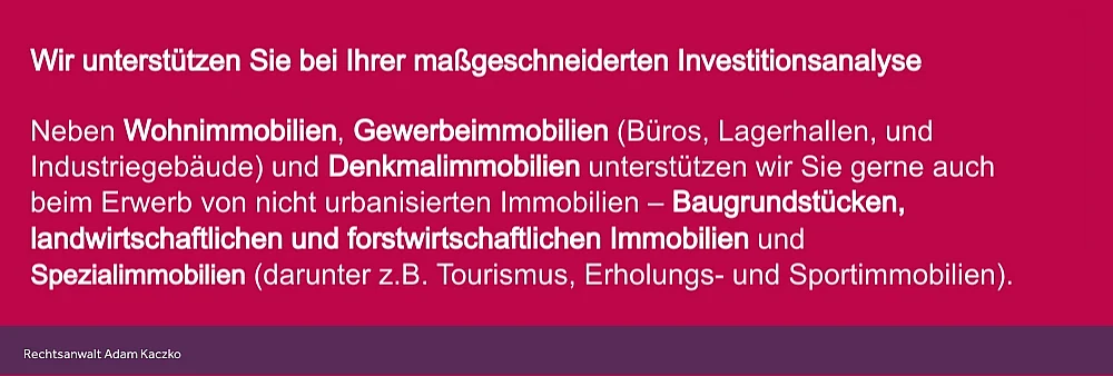 Immobilie in Polen kaufen Investitionsanalyse beim Immobilienkauf in Polen