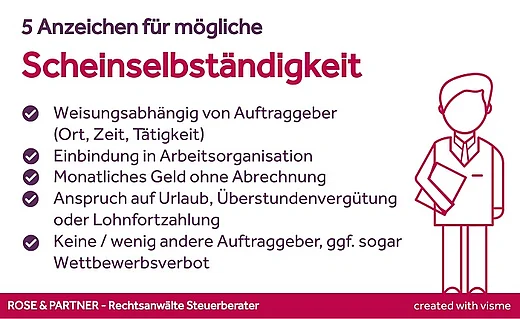 Scheinselbständigkeit