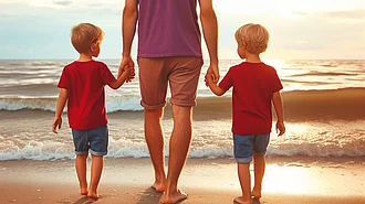 Vaterschaft leiblicher Vater mit Kindern