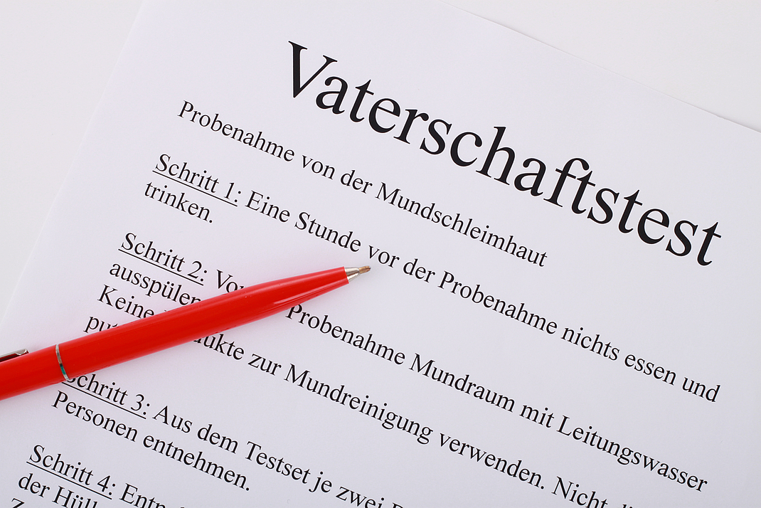 Vaterschaftstest zur Klärung der Erbfolge