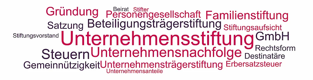 Unternehmensstiftung, Stiftung & Unternehmen Themen und Begriffe rund um die Unternehmensstiftung
