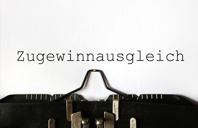 Zugewinnausgleich bei Scheidung