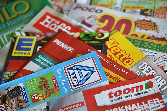 Werbung mit Rabatten in Werbeprospekten