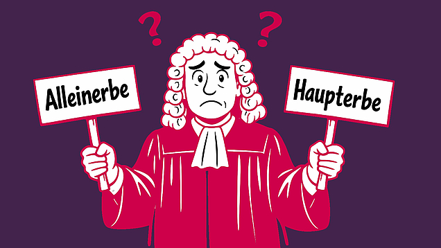 Der Nachlassrichter muss das Testament auslegen, um zu entscheiden, ob jemand Alleinerbe ist oder nur der Haupterbe von mehreren Miterben.