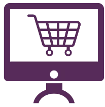 Online-Shop Einkaufswagen