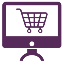 E-Commerce Online-Shop Einkaufswagen
