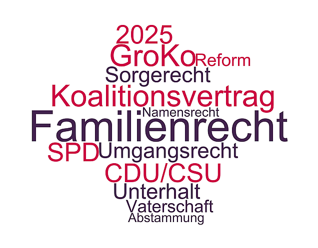 Die Themen des Koalitionsvertrags 2025 rund um das Familienrecht