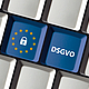 DSGVO EU auf Tastatur