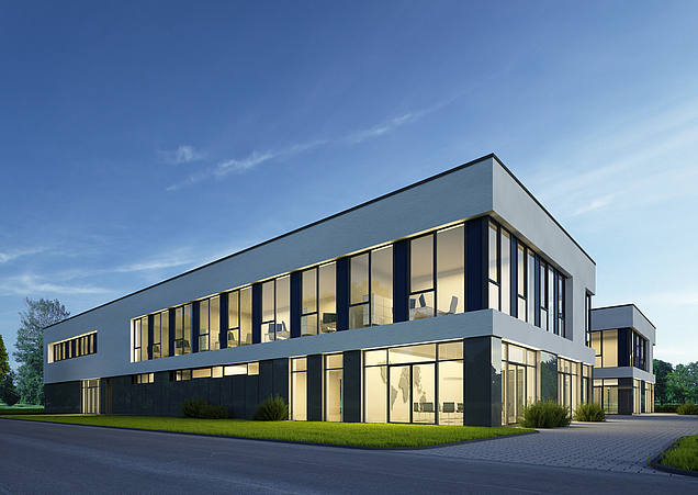Bürogebäude im Gewerbemietrecht