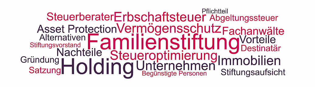 Familienstiftung als Hoding - Begriffe und Themen