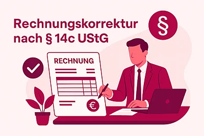 Rechnungskorrektur § 14c UStG