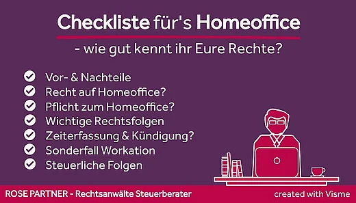Recht auf Homeoffice?