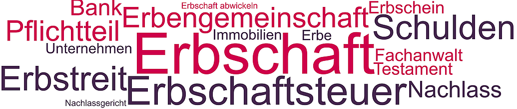 Erbschaft Rund um die Erbschaft gibt es eine Reihe von Themen, die in der anwaltlichen Beratung eine Rolle spielen.