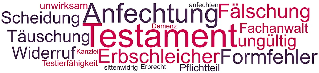 Testament anfechten Wer ein Testament erfolgreich anfechten möchte, muss die verschiedenen Möglichkeiten des Erbrechts kennen.