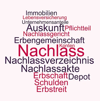 Begriffe und Themen rund um den Nachlass