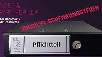 Pflichtteil, Schenkungsteuer