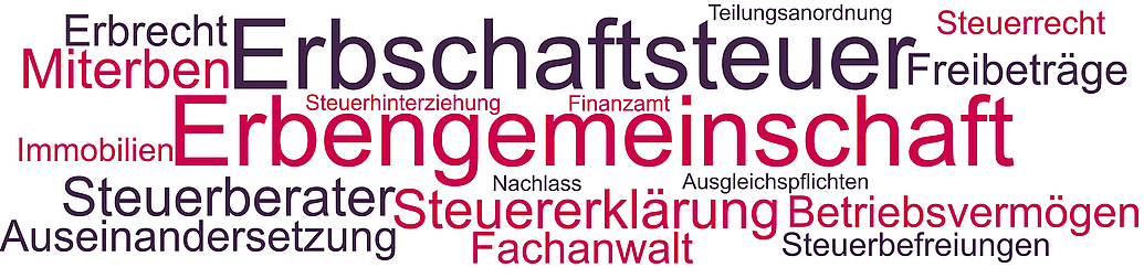 In der Erbengemeinschaft schuldet jeder einzelne Miterbe die Erbschaftsteuer. Diese bestimmt sich grundsätzlich nach seinem Erbteil entsprechend seiner Erbquote. Die Auseinandersetzung der Erbengemeinschaft durch Realteilung hat zunächst keine Auswirkungen auf die Erbschaftsteuer.  