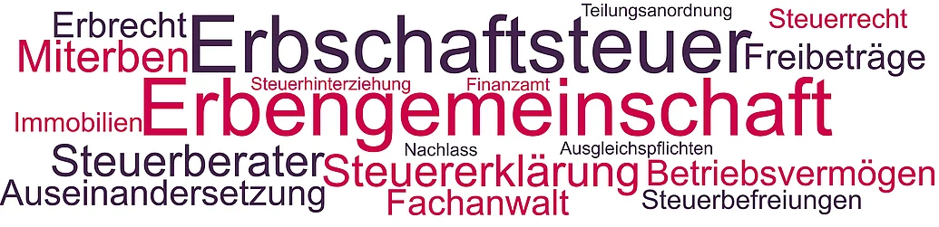Erbschaftsteuer Erbengemeinschaft In der Erbengemeinschaft schuldet jeder einzelne Miterbe die Erbschaftsteuer. Diese bestimmt sich grundsätzlich nach seinem Erbteil entsprechend seiner Erbquote. Die Auseinandersetzung der Erbengemeinschaft durch Realteilung hat zunächst keine Auswirkungen auf die Erbschaftsteuer.