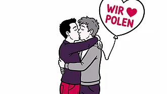 Zwei Männer können nach dem neuen Familienrecht in Polen heiraten.
