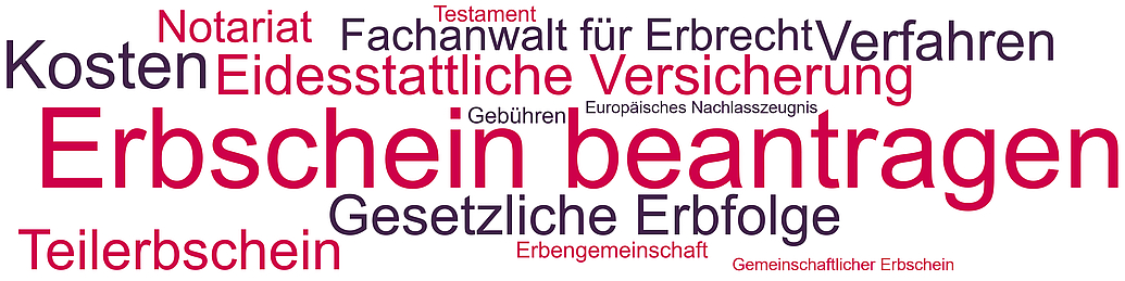 Einen Erbschein kann man selbst beim Nachlassgericht oder über ein Notariat beantragen. Die Kosten richten sich nach dem Wert des Nachlasses. Einen Anwalt benötigt man, wenn die Erbfolge streitig ist. 