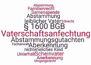 Themen und Begriffe rund um die Aberkennung und Anfechtung der Vaterschaft