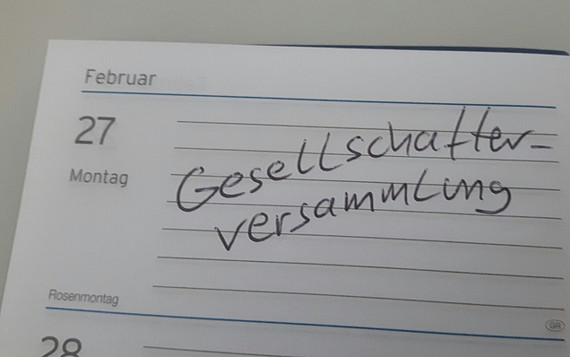 Gesellschafterversammlung, Gesellschafterbeschluss