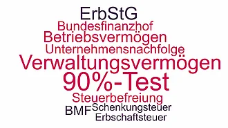 90%-Test Verwaltungsvermögen ErbSt 90%-Test Verwaltungsvermögen ErbSt