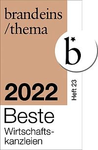 Siegel brand eins /thema: Interaktives Ranking